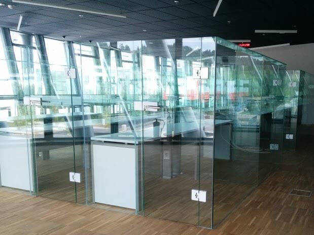 FRI interior glass partitions