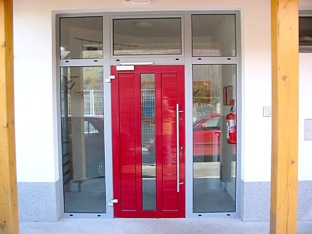 Decorative front door